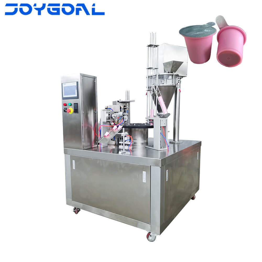 全自動轉(zhuǎn)盤式益生菌凍干粉咖啡膠囊灌裝封口機(jī)