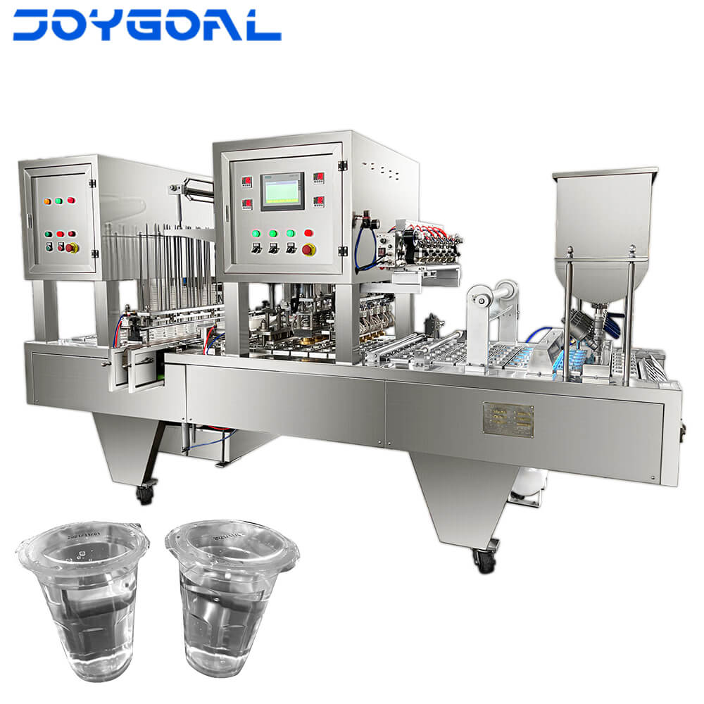 全自動(dòng)礦泉水洗杯杯盒灌裝封口機(jī)